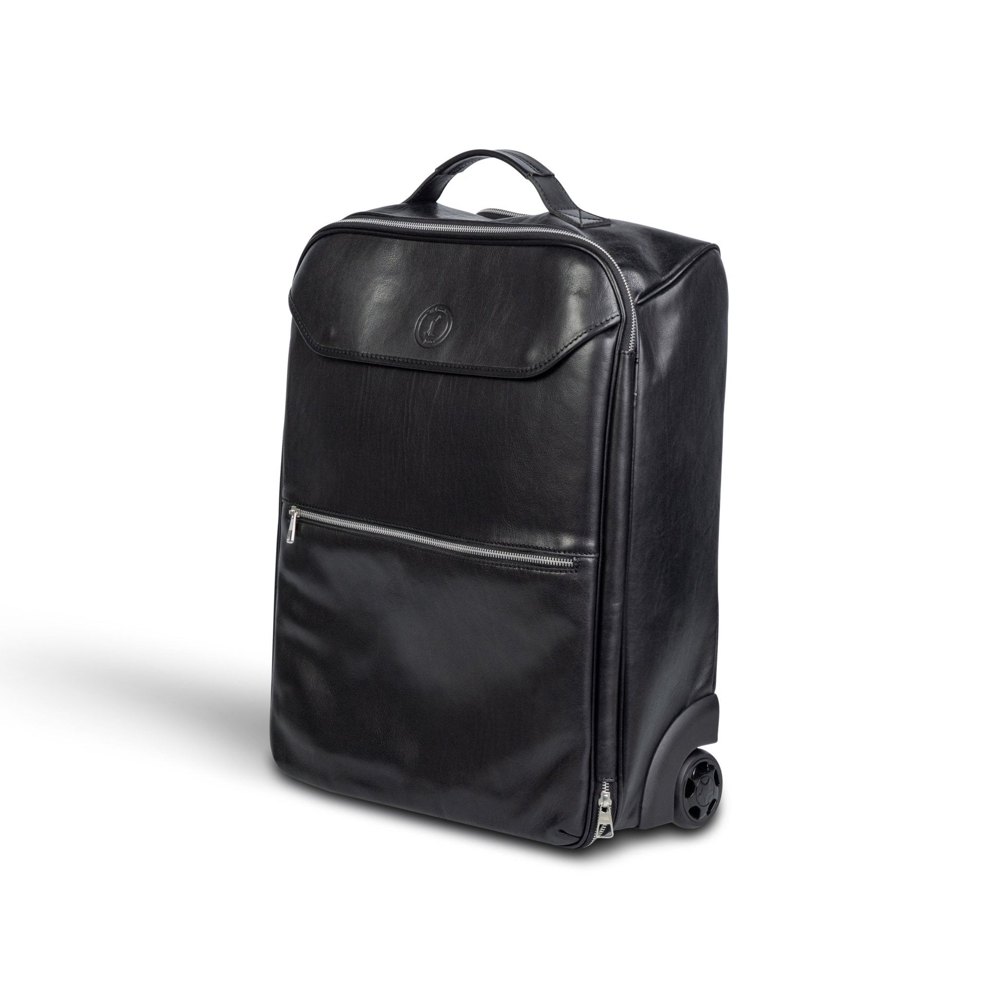 Francisco Vertical Leather Trolley – Handcrafted by Cabrera - CABRERA